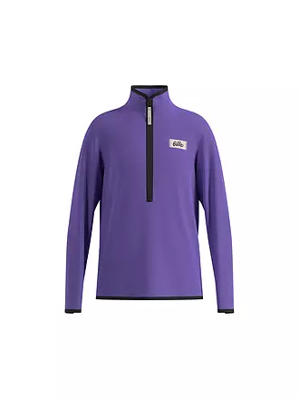 ODLO | Kinder Unterzieh Zipshirt Classic Fleece | lila